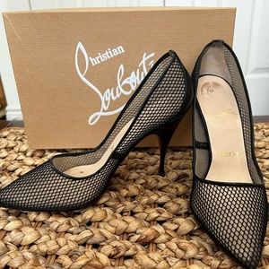 Louboutin Mesh Heel